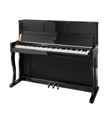 Skaitmeninis pianinas Kruger&Matz, juodos blizgios spalvos, KMDP-755