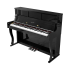 Skaitmeninis pianinas Kruger&Matz, juodos blizgios spalvos, KMDP-755