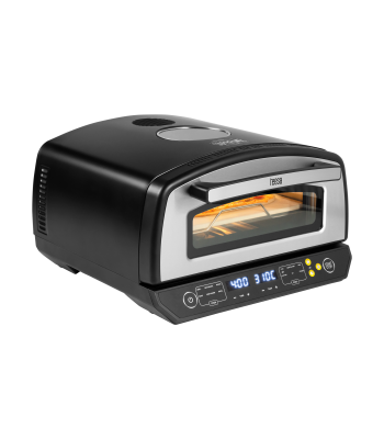 Picos krosnelė Teesa SUPREME ELITE su dviem kaitinimo elementais ir LED ekranu, 2200 W, 450 °C, 33 cm