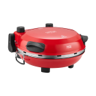 Picos krosnelė TEESA SUPREME FUN, du kaitinimo elementai, raudona, 1200 W, 420 °C