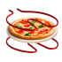 Picos krosnelė, du kaitinimo elementai, juoda, 1200 W, 420 °C, TEESA SUPREME FUN