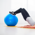 Reabilitacinis gimnastikos kamuolys su rankine pompa, mėlynas, Rebel Active, 55 cm