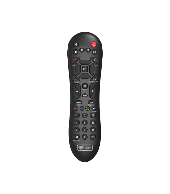 Nuotolinio valdymo pultas su logotipu EVOBOX PVR