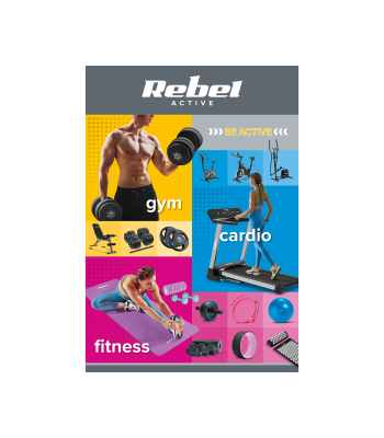 Plakatas Rebel Active – BE ACTIVE, 68 x 98 cm (B1)