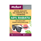 Rebel Electro plakatas – akinių akcija, 68 x 98 cm (B1)