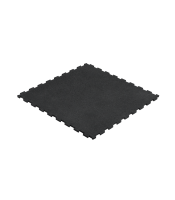 Guminis sporto salės kilimėlis REBEL ACTIVE, juodas, RBA-3154, 100 x 100 cm, 15 mm