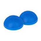 Sensorinės reabilitacinės puskulės su iškilimais, REBEL ACTIVE, mėlynos, 2 vnt., 16 cm skersmens, 9 cm aukščio