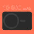 Powerbankas Kruger&Matz MagSafe, juodas, 10000 mAh, KM0912