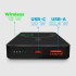 Powerbankas Kruger&Matz MagSafe, juodas, 10000 mAh, KM0912
