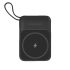 Indukcinis power bank Kruger&Matz MagSafe su kabeliu, juodas, 10000 mAh