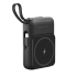 Indukcinis power bank Kruger&Matz MagSafe su kabeliu, juodas, 10000 mAh