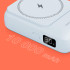 Indukcinis power bank Kruger&Matz MagSafe su kabeliu, juodas, 10000 mAh