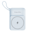 Indukcinis power bank Kruger&Matz su MagSafe ir kabeliu, mėlynas, KM0913, 10000 mAh