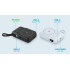 Indukcinis power bank Kruger&Matz su MagSafe ir kabeliu, mėlynas, KM0913, 10000 mAh
