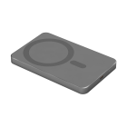 Magnetinis power bankas Kruger&Matz MagSafe, pilkas, KM0911, 5000 mAh