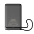 Powerbank Kruger&Matz su Power Delivery 3.0 ir USB-C kabeliu, 10000 mAh, 108 x 69 x 19 mm