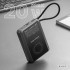 Powerbank Kruger&Matz su Power Delivery 3.0 ir USB-C kabeliu, 10000 mAh, 108 x 69 x 19 mm