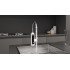 Momentinis vandens šildytuvas – virtuvinis maišytuvas Teesa, baltas, 175 x 89 x 396 mm