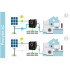 Sieninis saulės energijos keitiklis (inverteris) KEMOT PROsolar-5000, 48V 230V 5000VA/3500W