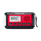Avarinis radijas su akumuliatoriumi 2600mAh Midland ER100
