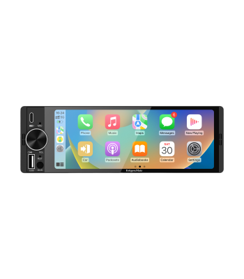 Automobilinis radijas su CarPlay ir Android Auto Kruger&Matz KM2016 1 DIN