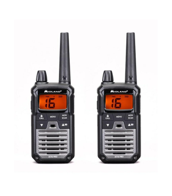 Nešiojamosios PMR racijos Midland XT70 Pro