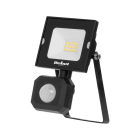 LED prožektorius su judesio ir prieblandos jutikliu Rebel, 10 W, 6500 K, 230 V