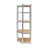 Kampinis metalinis sandėliavimo stelažas Rebel RB-1254, 180 x 40 x 70 cm, sidabrinis