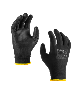 Poliuretaninės darbo pirštinės – Rebel Tools CS-P002 r.8 M (12kpl.)