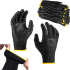 Poliuretaninės darbo pirštinės – Rebel Tools CS-P002 r.8 M (12kpl.)