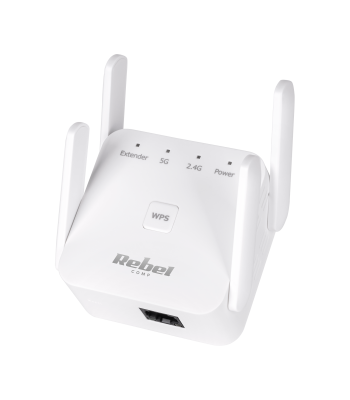 Belaidžio tinklo kartotuvas Rebel 2.4+5 GHz