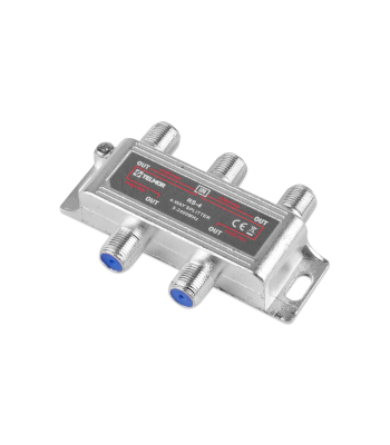 TV ir SAT signalų splitteris TELMOR 4X 2.4G DC RS-4