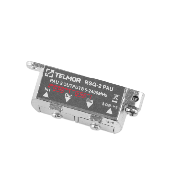 Greitasis 2 krypčių skirstytuvas, TELMOR RSQ-2 PAU 2X 2.4G