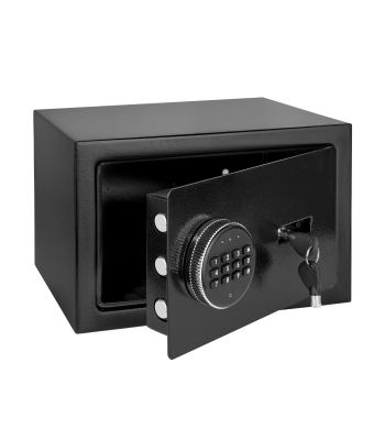 Elektroninis namų seifas su PIN kodu ir raktu pinigams bei dokumentams Rebel RB-7002