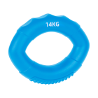 Silikoninis rankų treniruoklis reabilitacijai, mėlynas, REBEL ACTIVE, 0–14 kg