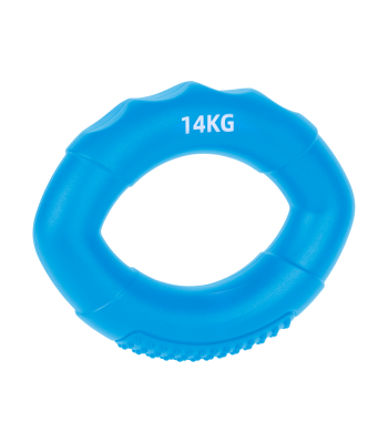 Silikoninis rankų treniruoklis reabilitacijai, mėlynas, REBEL ACTIVE, 0–14 kg