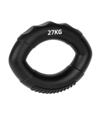 Silikoninis rankų spaustukas REBEL ACTIVE, juodas, 0–27 kg