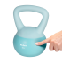Minkštas vinilinis kettlebell svarmuo Rebel Active 4 kg