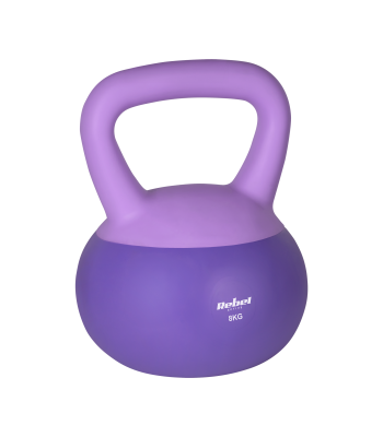 Minkštas vinilinis kettlebell Rebel Active RBA-2322 8 kg
