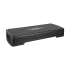 Aerobikos ir fitneso stepas REBEL ACTIVE, juodas, 2 pakopų, 68 cm