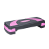 Aerobikos ir fitneso stepas, pilkai violetinis, 3 lygių, REBEL ACTIVE, 78 cm