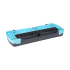 Aerobikos ir fitneso step platforma, pilkai mėlyna, 3 pakopų, 78 cm, REBEL ACTIVE