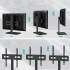 Universalus televizoriaus stovas 32–55"