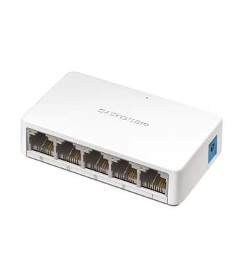 5 prievadų RJ45 10/100 Mbps jungiklis Mercusys MS105