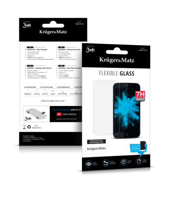 Hibridinis apsauginis stiklas Kruger&Matz, MOVE 6 ir MOVE 6S