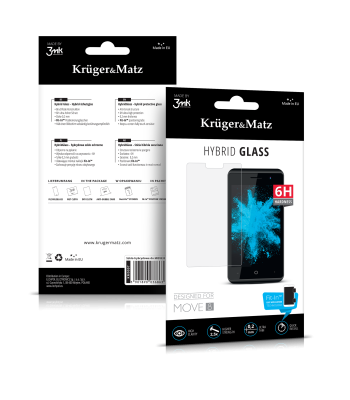 Hibridinis apsauginis stiklas Kruger&Matz MOVE 8