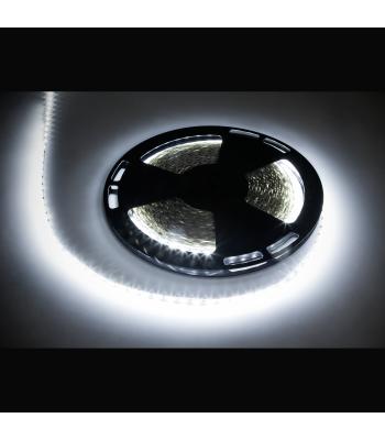 LED diodų juosta, šaltai balta, 12V, Rebel, 25m (1500x5050 SMD)