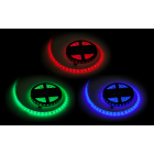 LED diodų juosta, RGB, atspari vandeniui, Rebel, 300x5050 SMD, 12V, 5 m