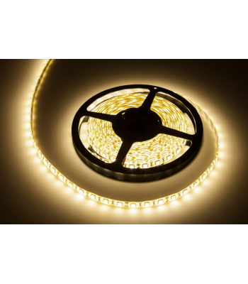 LED juosta Rebel, šilta balta, atspari vandeniui, 12V, 300x5050 SMD, 5 m