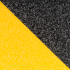 Neslystanti juosta REBEL, juodai geltona, 0,75 mm x 50 mm x 5 m